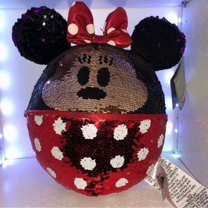 Disney Parks Minnie Mouse Sequin Plush
